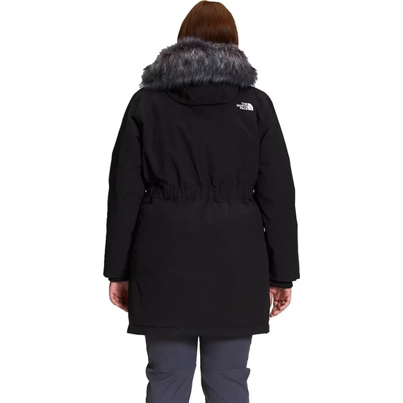 The North Face Women's Plus Arctic Parka Down Coat TNF Black Sz 1X 2X 3X NWT - Picture 3 of 14